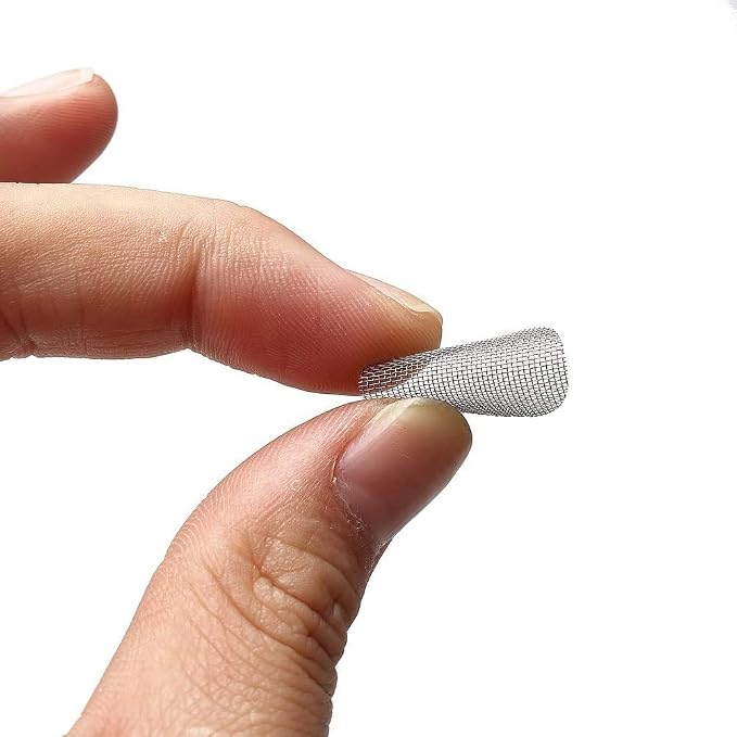 Stainless Steel Metal Pipe Screen Filters 20mm Bowl Screens Gauzes Pipe Screen - Image 3