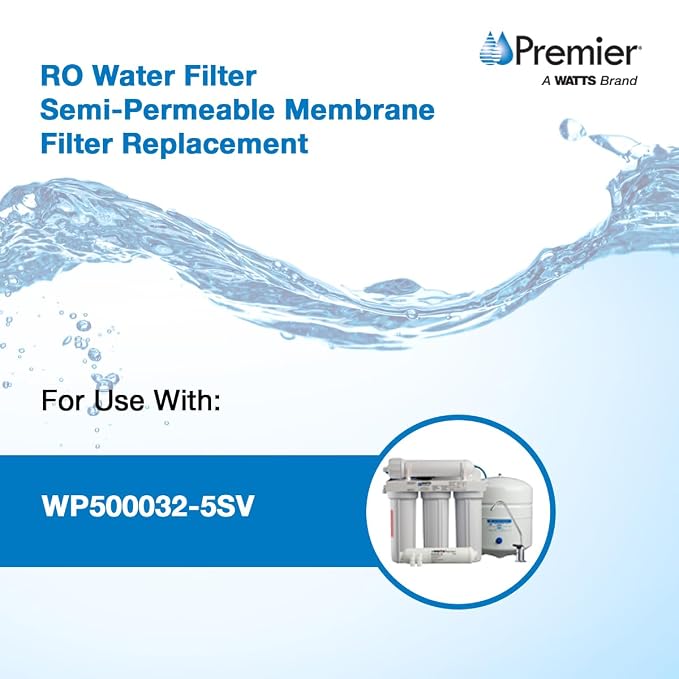 Watts Premier RO Water Filter 50 GPD Semi-Permeable Membrane Replacement - Image 8