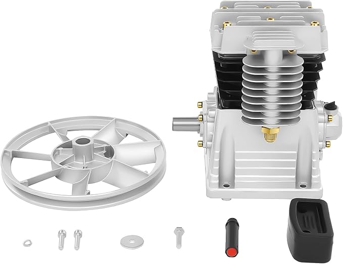 Air Compressor Pump Head, 2HP Air Compressor Pump-Head, 1500W Portable - Image 8