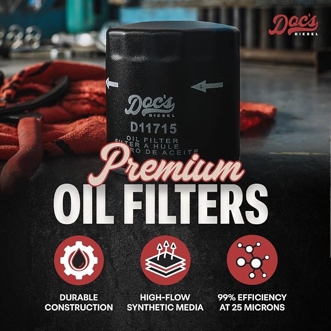 Doc's Diesel Oil Filter D11715 | Compatible - Image 2