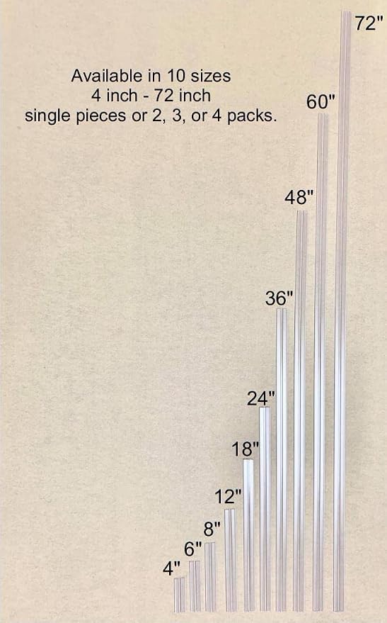 Heavy Duty Piano Hinge 3/16" or 1/8" 24 inch, 2 Pack - Image 2