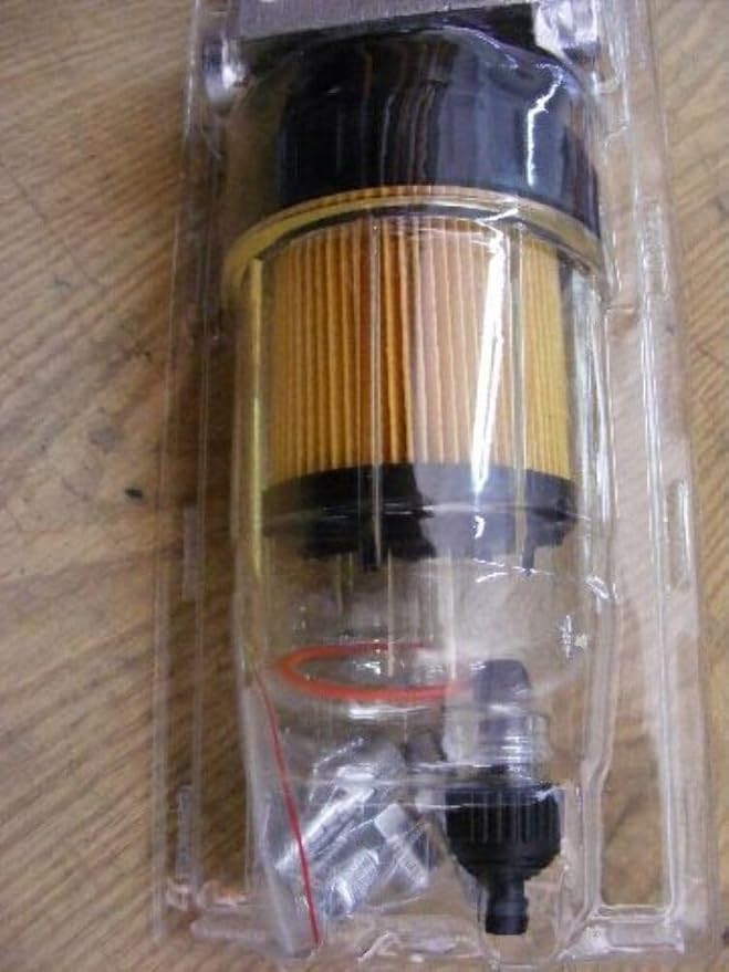QUICKVIEW Boat Marine Water Separating Filter Kit w/Drain & Nichronium Head 10 - Image 3