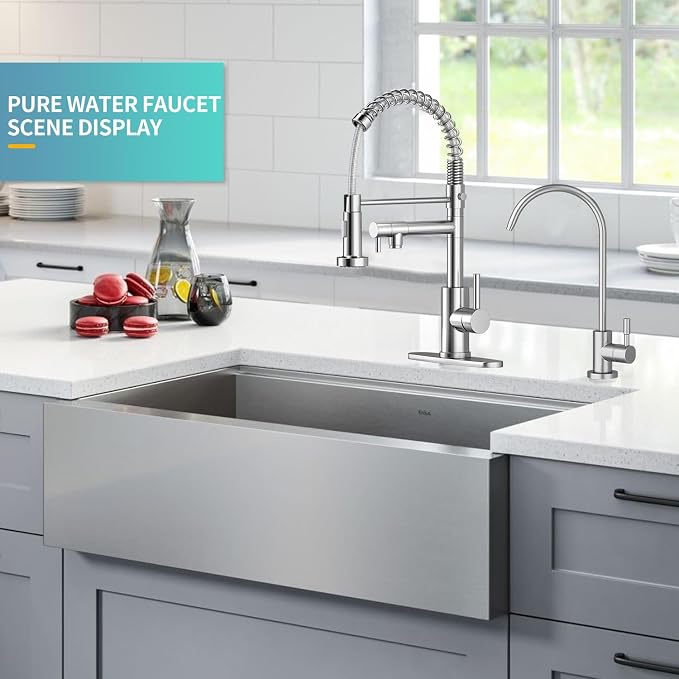 Kitchen Sink Faucet with Pull - Image 7
