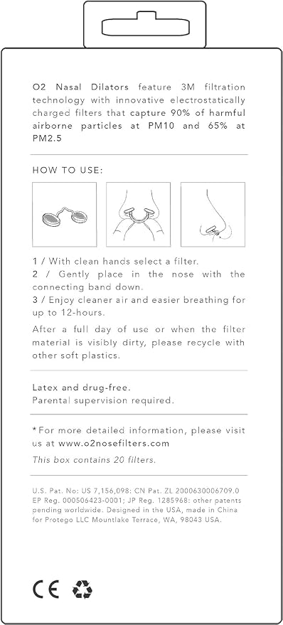 O2 Nose Filters with 3M Filtration - Image 8