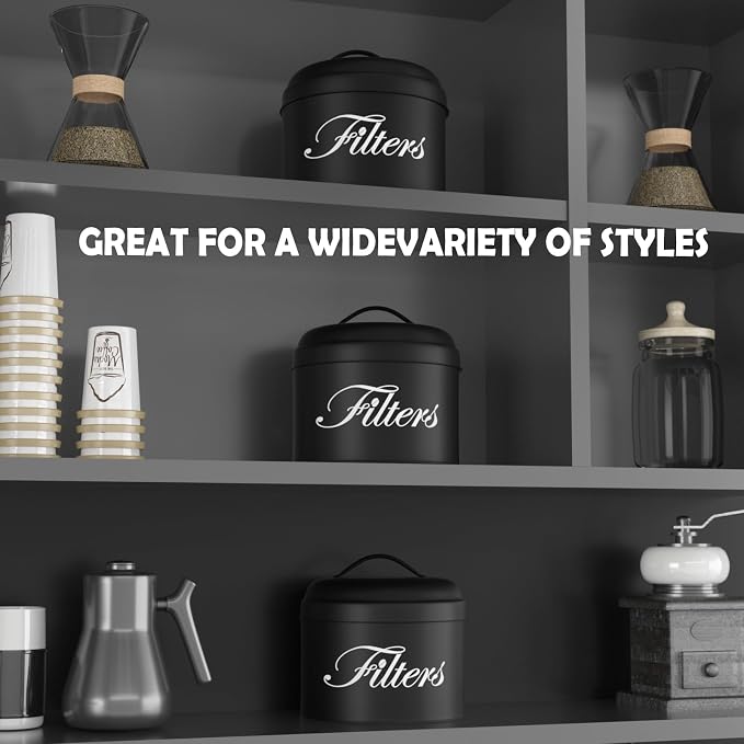 Black Basket Coffee Filter Holder - Image 4