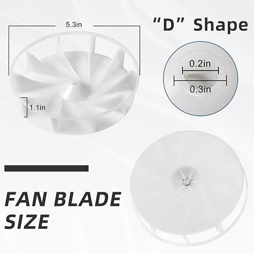 S99080166 BP28 Bathroom Vent Bath Fan Motor Kit Replacement YJF6178 Fit - Image 6