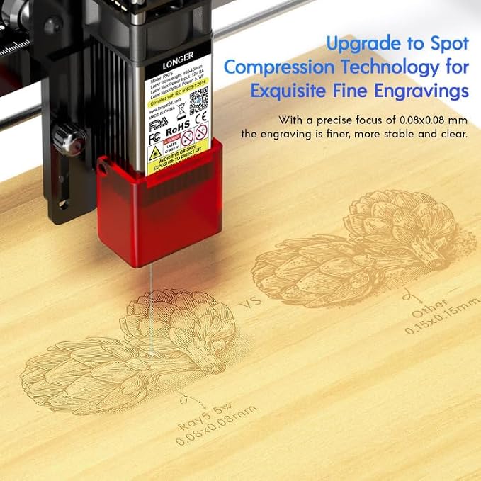 Longer RAY5 5W Laser Engraver - Image 3