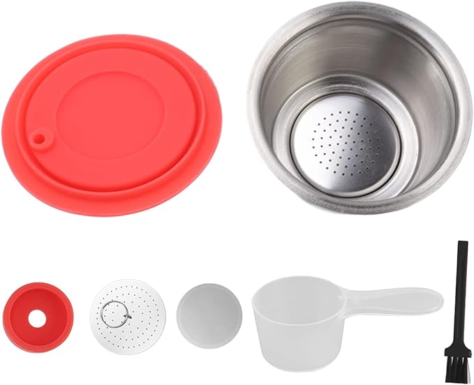 Reusable Coffee Capsule, Stainless Steel Coffee Filter Cup Set, Coffee Capsule - Image 7
