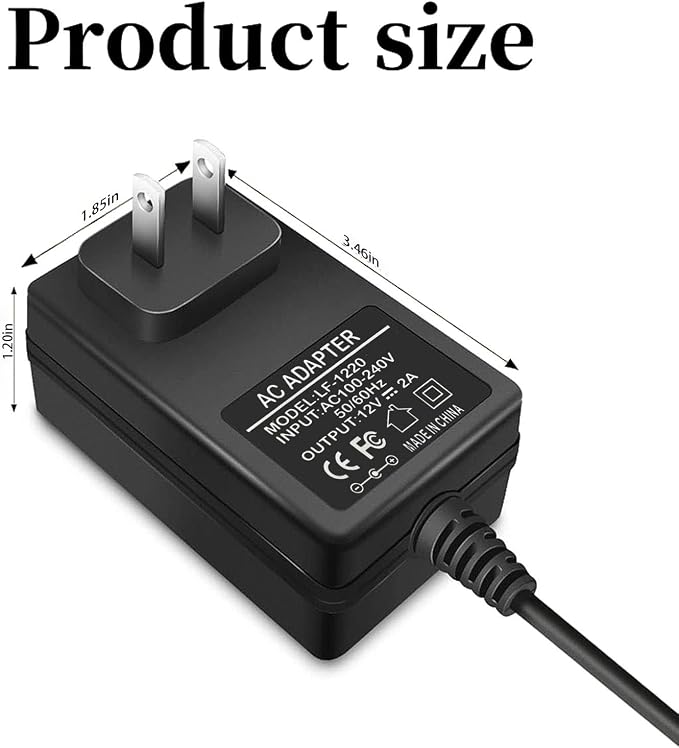 12V 2A Power Supply Adapter Charger - Image 3