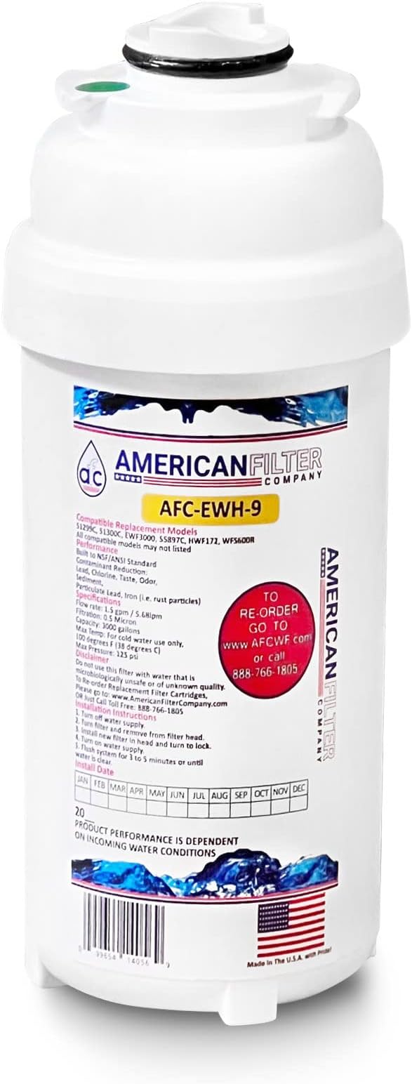 American Filter Company®, Water Filter, Model # AFC-EWH-3000 Compatible by American+Filter+Company