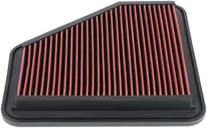DNA Motoring AFPN-181-RD Clean Air Washable Drop In Panel Air Filter Enhance by DNAMOTORING