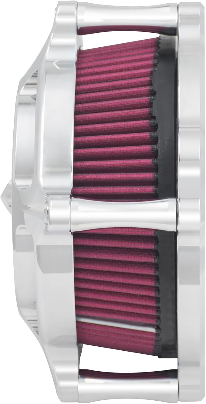 HDBUBALUS Motorcycle CNC Spike Air Cleaner Air Filter Intake System Filter - Image 9