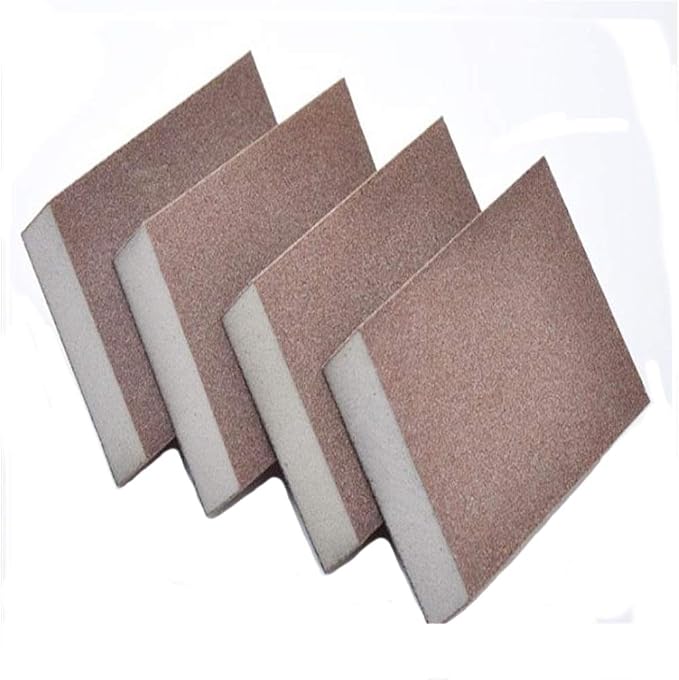 Hofumix Dish Sponge Brush Scrubber Sponge Scouring Metallic Cleaning Pads by FellibayDirect