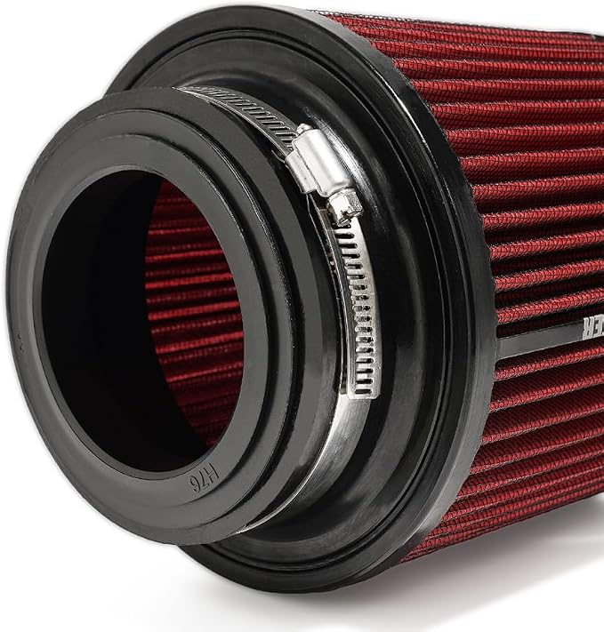 3" 3.5" 4" Inlet Car Replacement Cold Air Intake Filter 76mm 89mm 102mm 3 Sizes - Image 6