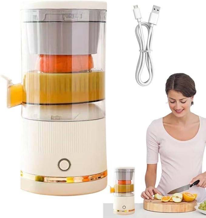 Automatic Juicer, Citrus Fruit Press Machine, Portable 7.4v Blender Container - Image 6