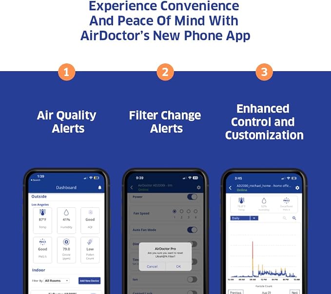AIRDOCTOR AD5500i SMART HEPA Air Purifier - Image 8