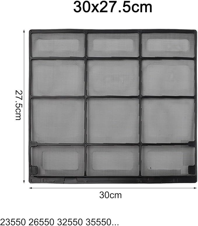 2 Pack Air Conditioner Filter Accessories, Indoor Unit Hanging Dust Screen - Image 2
