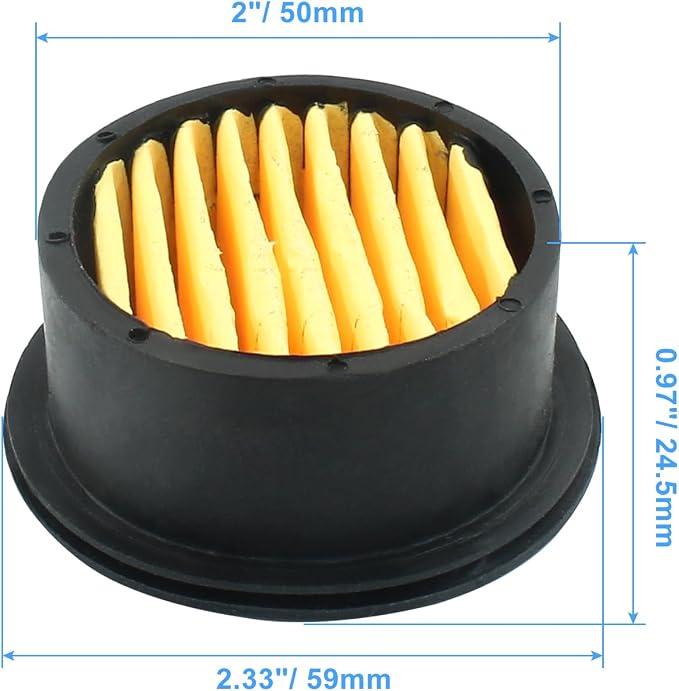 Hordion 6PCS Air Compressor Filter Elements, Air Compressor Intake Filter - Image 2