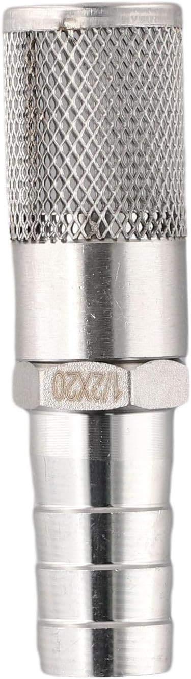 Stainless Steel 304 Hose Barb Filter 3/4 Inch by Unknown