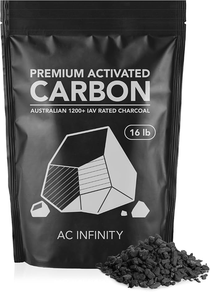 AC Infinity Premium Activated Carbon, 8 lb. Australian Charcoal Supply by ACInfinity