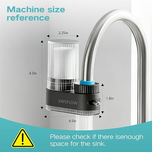 Faucet Filter with 2 Filter cartridges - Image 3