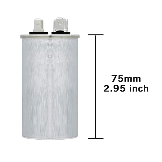 VEXUNGA 20uF 20 MFD 370VAC 440VAC 450VAC 50/60Hz CBB65 C65R Run Start Capacitor - Image 2