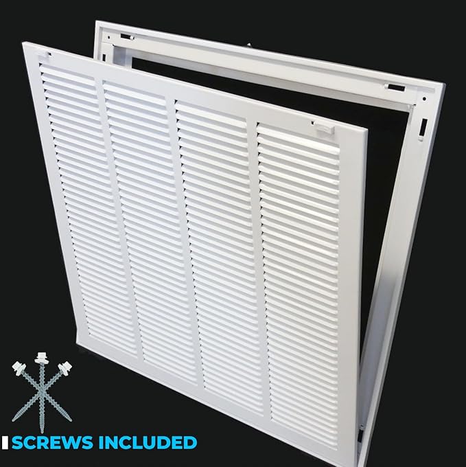 10" X 8" Steel Return Air Filter Grille - Image 3
