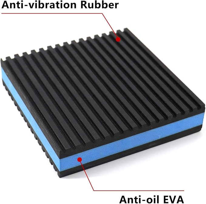 LBG Products Rubber Anti-Vibration Isolation Pads, Compressors, Treadmills etc - Image 3