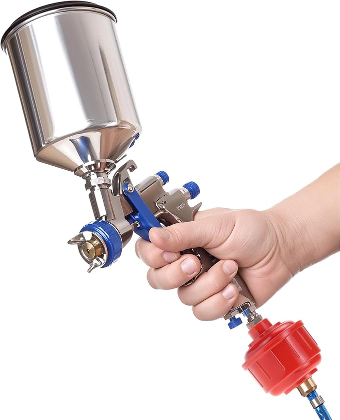 QWORK 10 Pack Disposable Mini Air Water Trap Filters, 1/4" Threads, Spray Gun - Image 5