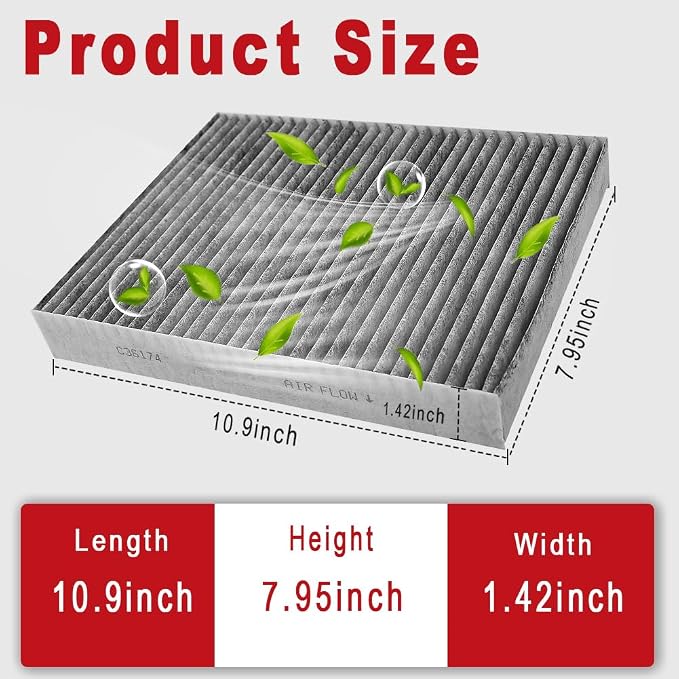 Cabin Air Filter Compatible - Image 5