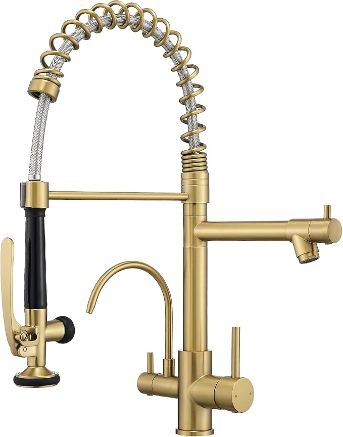 Fapully Commercial 3 Way Kitchen Faucets by Fapully