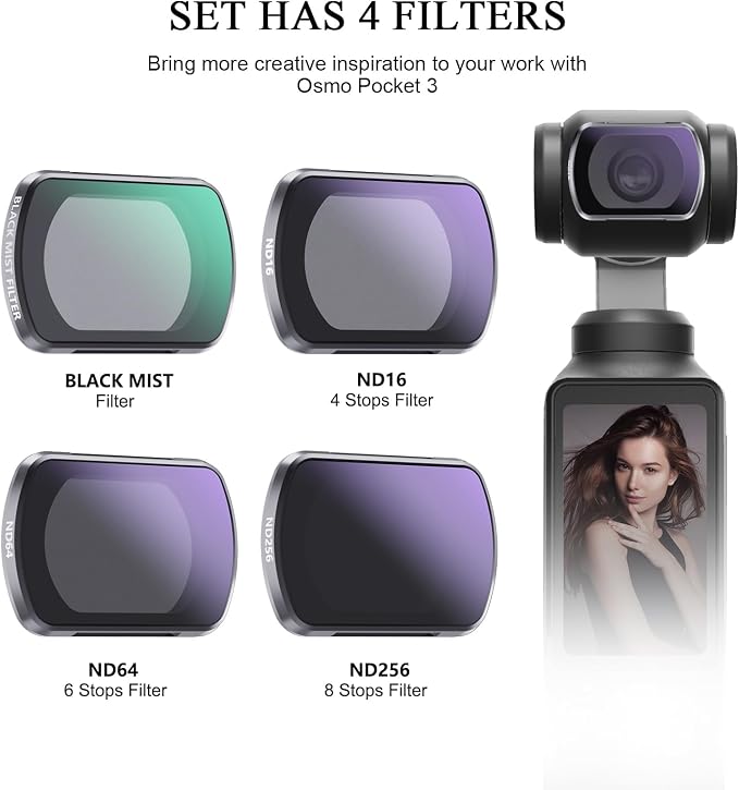 Black Mist Filter ND Filters Set - Image 6