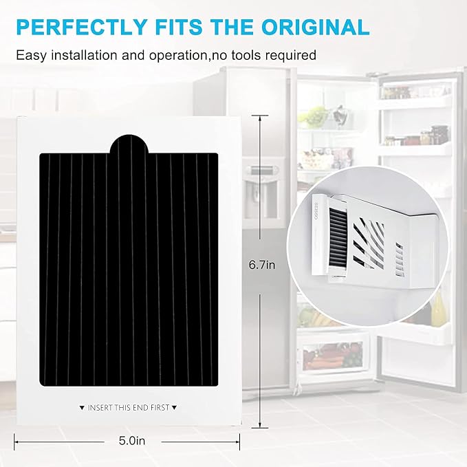 SEISSO Refrigerator Air Filter Replacement Compatible - Image 2