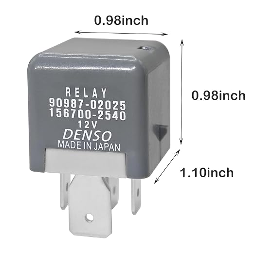 Relay 90987-02025, 156700-2540 Replaced 90080-87024 156700-2960 567-0003 4 Pins - Image 2
