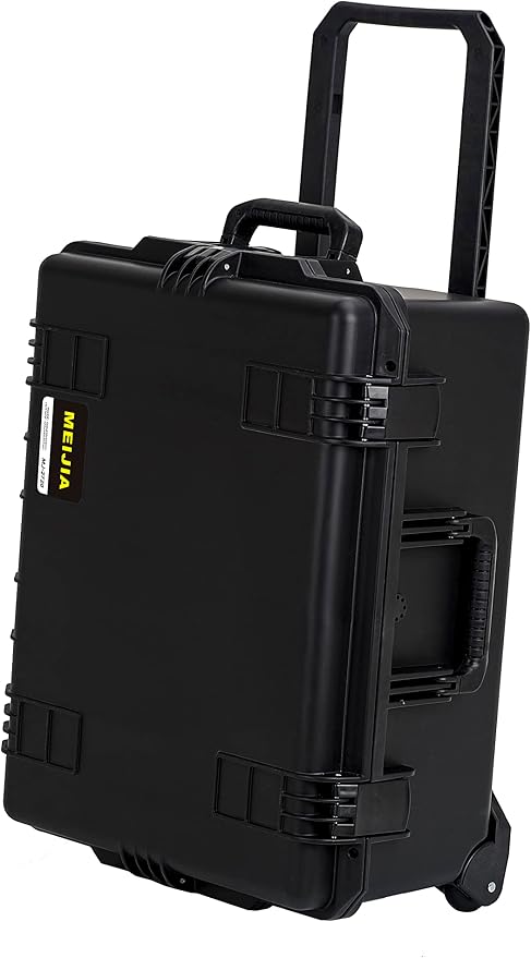 MEIJIA Portable All Weather Premium Rolling Wheels Waterproof Hard Compact by MEIJIA