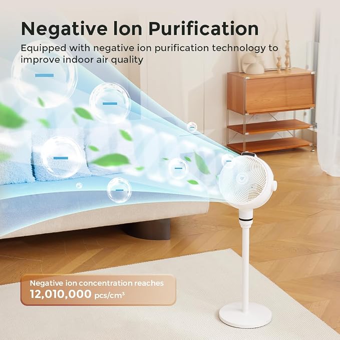Airdog SF3 Smart Pedestal Fan Air Circulator - Image 5