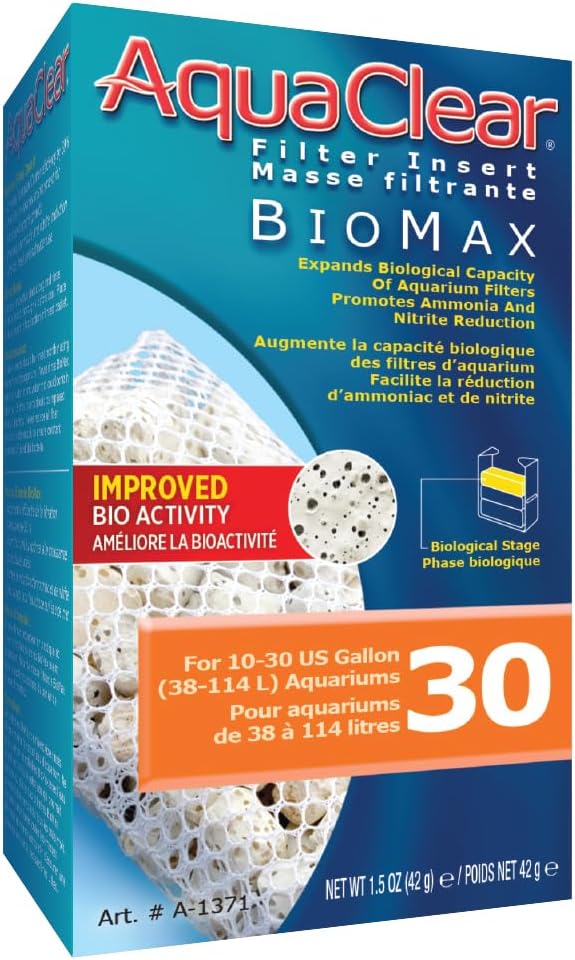 Aquaclear A1371 30-Gallon Biomax by Fluval