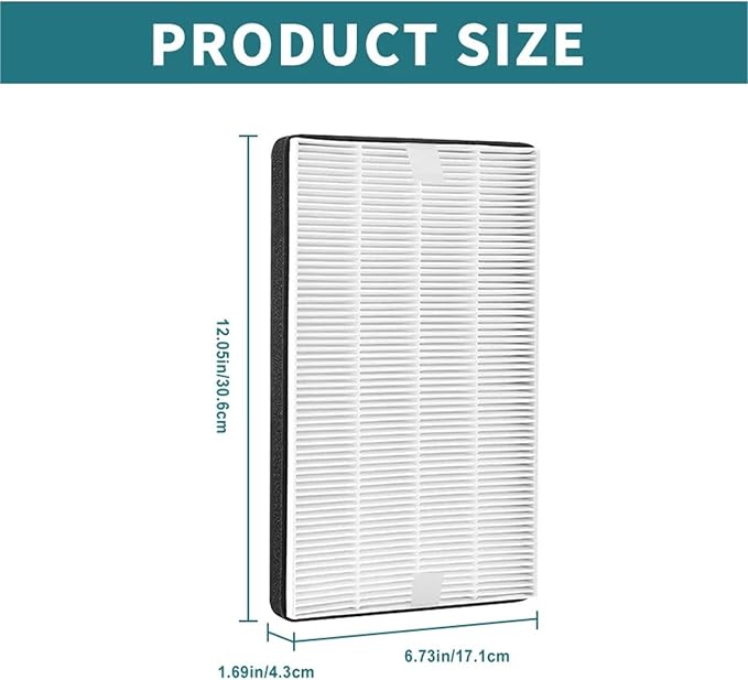 F1 H13 HEPA Replacement Filter，Compatible - Image 3