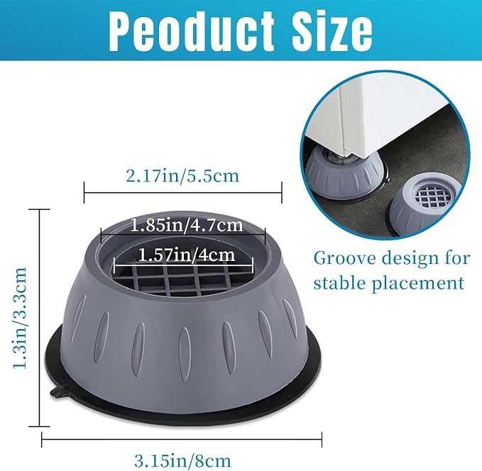 Anti Vibration Pads for Washing Machine - Image 5
