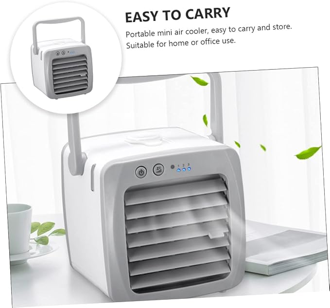 GLEAVI 1pc Portable Usb Air Conditioner Fan Mini Desktop Air Cooler - Image 6