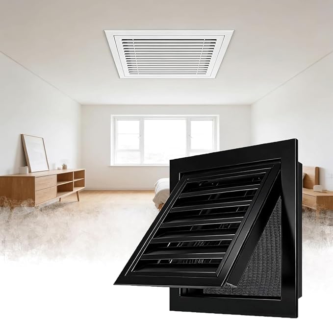 Duct Vent Cover with Filter Grid by Unknown