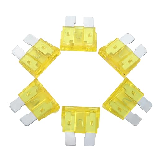 100 Pack Auto Fuses 20 AMP ATC/ATO Standard Regular Fuse Blade 20A Car Truck - Image 4