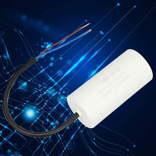 CBB60 Run Capacitor with Wire Lead 250V AC 100uF 50/60Hz Run Round Capacitors - Image 5