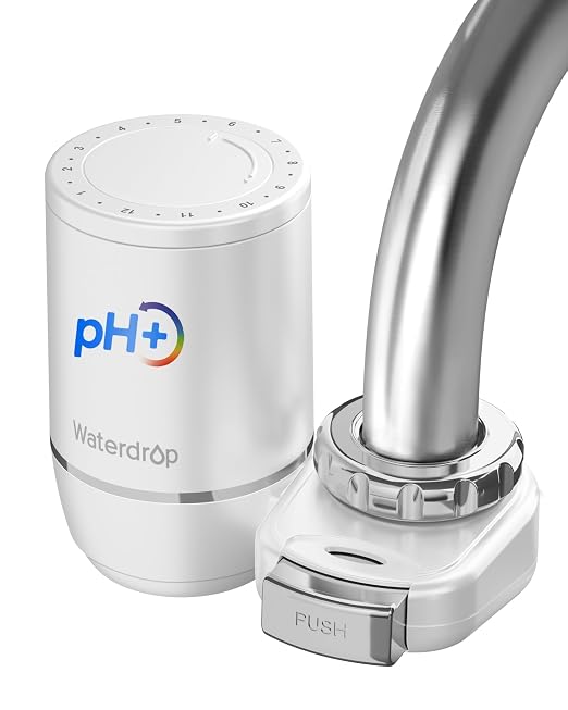 Waterdrop Water Filter for Sink Faucet, Filter Life Reminder, 320 Gallon Tap by Waterdrop