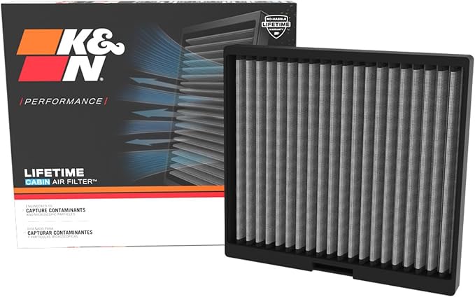 K&N LIFETIME Cabin Air Filter: Premium, Clean Air by KNEngineeringInc