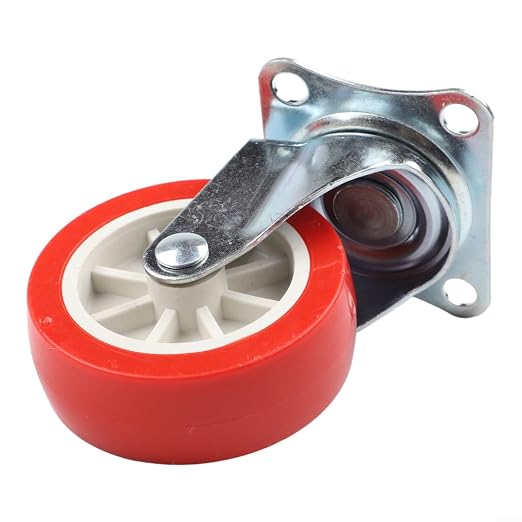 Set Of 4 Swivel Casters Polyurethane Wheels Workbenches, Tool Chests, And - Image 5