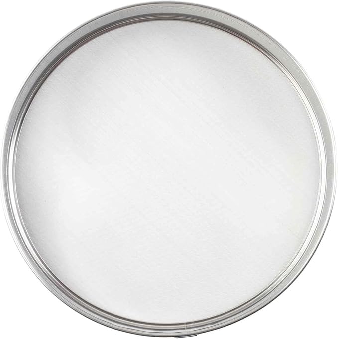 Tablecraft Fine Mesh Sieve Strainer, 12-Inch Round Ultra-Fine Stainless Steel by TableCraft