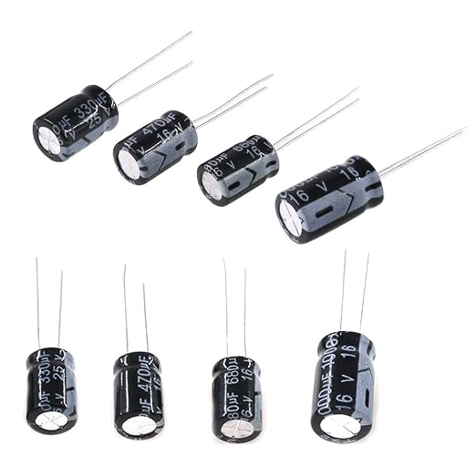 Swpeet 240Pcs 24 Kinds Different Electrolytic Capacitors Range 0.1uF－1000uF - Image 4