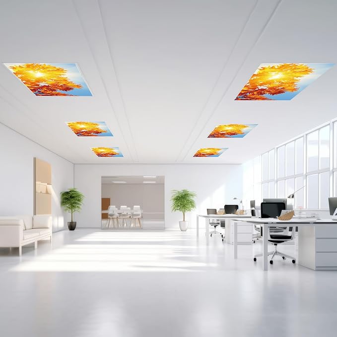 Outus Fluorescent Light Cover Classroom Lighting Cover - Image 5