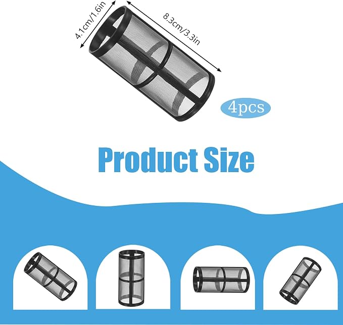 4-Pack Stainless Steel Screen Made - Image 3